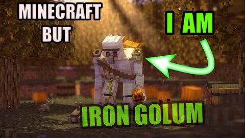 Minecraft BUT i AM Iron Golem 🤣🤣❤❤🔥