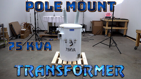 Pole Mount Overhead Distribution Transformer - 75 KVA 34500GrdY/19920