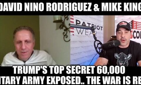 Mike King - Trump's Top Secret 60,000 Military Army Exposed.. The War Is Real