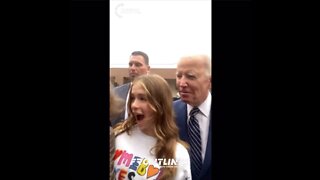 Joe Biden inappropriately touched young girl at college