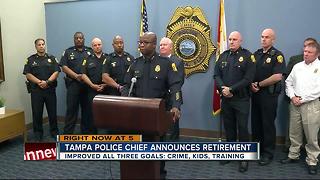 TPD Police Chief Ward announces retirement
