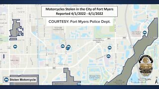 FMPD reports rise in motorcycle thefts