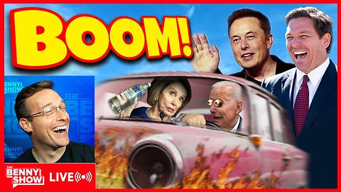 WHAT?! Biden's Motorcade BURST into FLAMES as ELON-DESANTIS Go To WAR against CHINA-APPLE