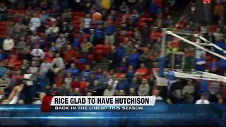 Leon Rice excited to have Chandler Hutchison
