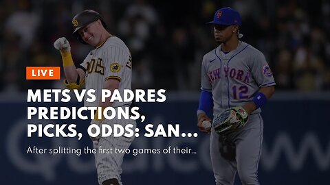 Mets vs Padres Predictions, Picks, Odds: San Diego Slugs Their Way Past Scherzer