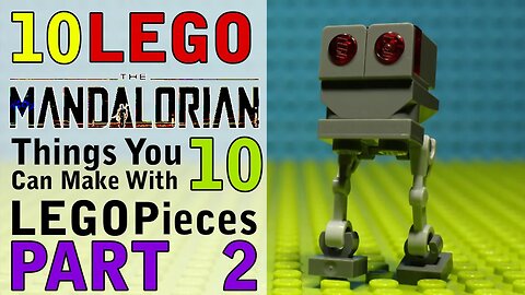 10 Mandalorian Things You Can Make With 10 Lego Pieces Part 2