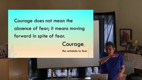 How to move forward in spite of Fear | Dr. Paul T. P. Wong | Meaningful Living Meetup