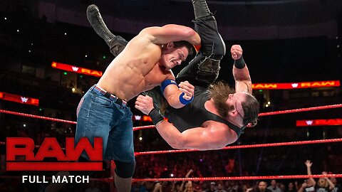 FULL MATCH - John Cena vs. Braun Strowman_ Raw, September 11, 2017