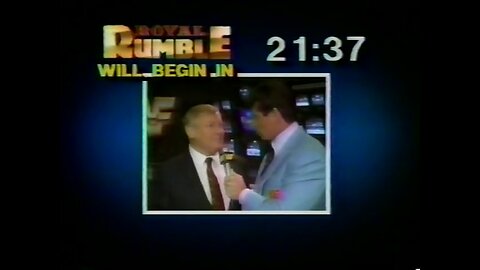 WWF Royal Rumble 1989 Countdown Show