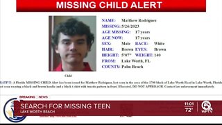 Teen reported missing in Lake Worth Beach