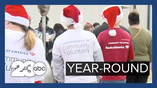 Organizations rely on volunteers all year, not just holidays