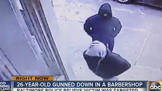 Man shot inside barbershop in east Baltimore