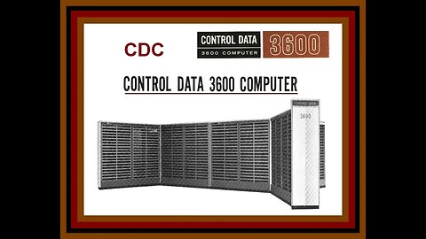 1966 Control Data Corporation CDC 3600 Supercomputer, Computer History Film