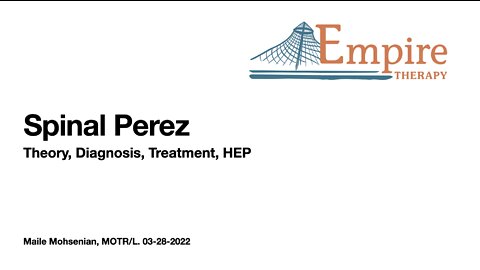 Empire Therapy - Spinal Perez