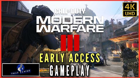 Call of Duty MWIII Early Access Gameplay (4K)