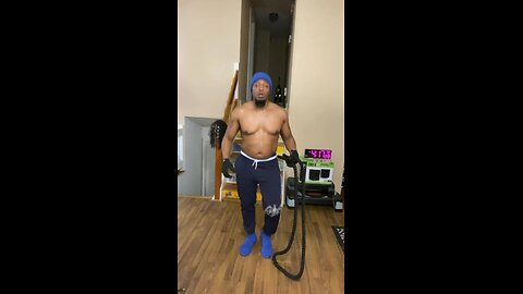 Workout on 3-9-24 Battle Rope Jumprope round 1-6 #viral #fyp #TheJJordanFitness #workout