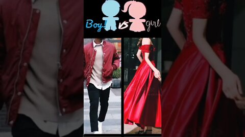 Boys Vs Girls in Red {Part2} #shorts #red #boyvsgirl #vs #girlinred #wildspirit #boyinred #whichone