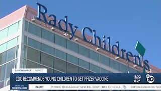 Rady's to give young kids vax shots