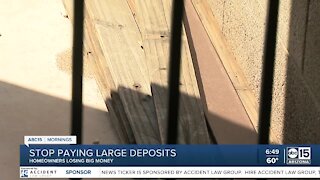 Homeowners losing big money by making big deposits