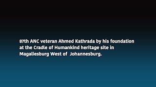 South Africa - Johannesburg - The unveiling of the ANC veteran Ahmed Kathrada (video) (ZX7)