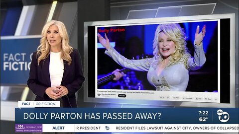 Fact or Fiction: Dolly Parton has passed away?