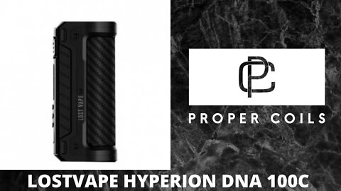 Lost Vape Hyperion DNA100C | Evolv's newest DNA chip!!