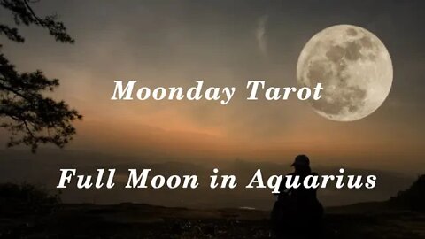 Moonday Tarot *08/08 * Full moon in Aqua - Boss Battle Babes