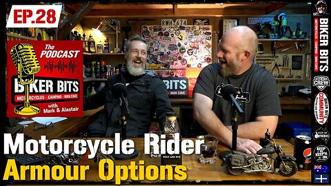 Motorcycle Rider Armour Options - Podcast Ep.28