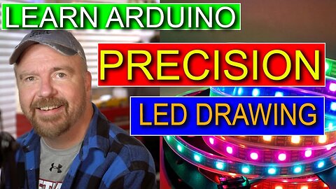09-Precision Draw - LED Strip Arduino Tutorial - FastLED Effects - on RGB LED WS2812B
