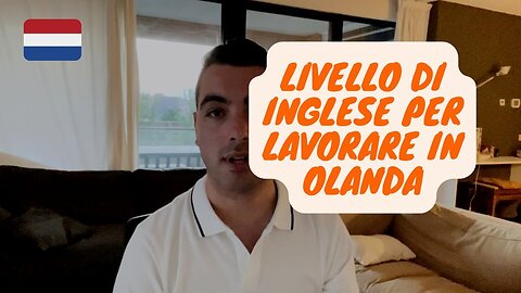 Quale livello di inglese devi avere per lavorare in Olanda?ovviamente in Olanda parlano il Dutch,come in Germania parlano tedesco e in Spagna lo spagnolo e quindi bisogna sapere anche la lingua lì non parlano in dialetto come in Italia