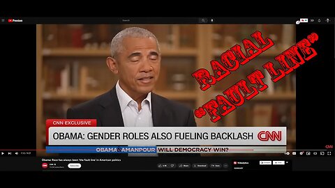 President Barack Obama's Shocking Remarks: Racial Fault Line and Controversial Gender Roles Agenda!"