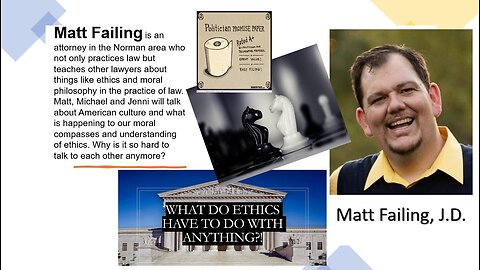 Part 2 - Matt Failing; Morals, Propaganda and Our Way Forward