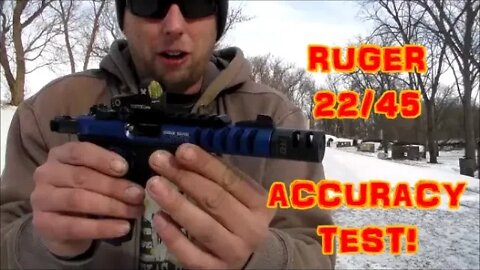 Ruger 22/45 Lite Accuracy Test!