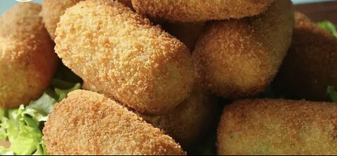 Chicken Potato Croquettes Recipe