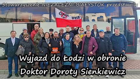 Protest w obronie Dr Sienkiewicz i dr Russudowskiego