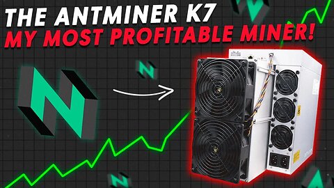 My Most Profitable Asic Miner! The Antminer K7 CKB Miner!!! (Garage Mining Update)