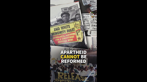 APARTHEID CANNOT BE REFORMED