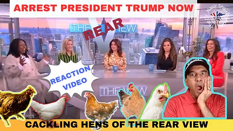 REACTION VIDEO: The View Cackling Hens Having a Political ORGASM Wanting Trump to Be Arrested