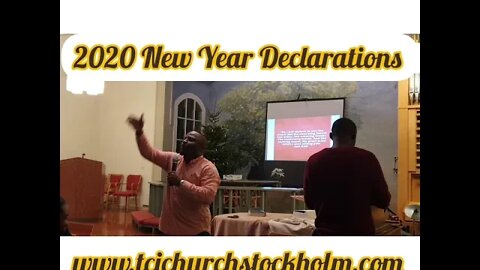 2020 New Year Declarations