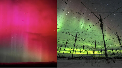 HAARP is Running an Experiment During Solar Flare Event. One Coincidence After Another 5-11-2024