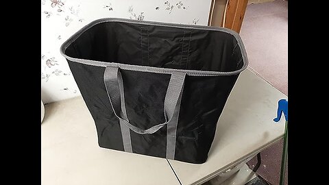 CleverMade Collapsible Laundry Basket, Large Foldable Clothes Hamper Bag, Laundry Tote Carry Al...