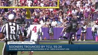 Oklahoma trounced by TCU, 55-24 -- biggest Conference loss since 2014