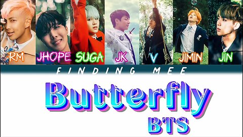 BTS - Butterfly (Color Coded Lyrics Rom-Ind)