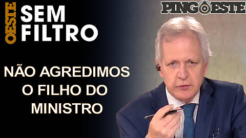 Casal diz que não agrediu filho de ministro