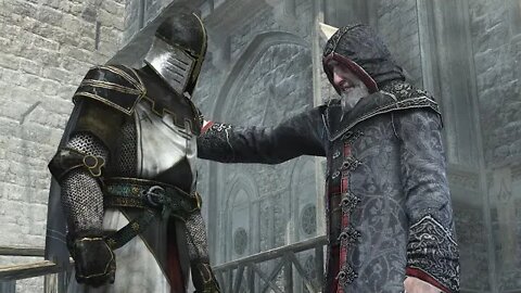 Templar Saves Al Mualim in Assassin's Creed Revelations