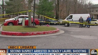 Second suspect charged in Laurel double shooting
