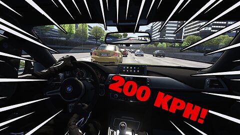 Cutting Up Traffic At 200KPH | Assetto Corsa