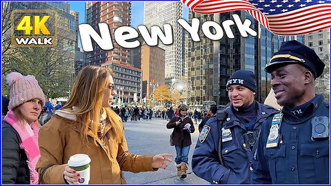【4K】WALK After Thanksgiving Parade in New York City NYC vlog