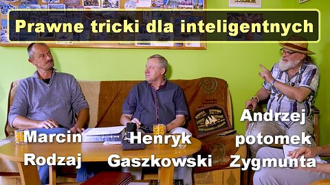 Prawne tricki dla inteligentnych - Henryk Gaszkowski, :marcin :rodzaj. i Andrzej potomek Zygmunta