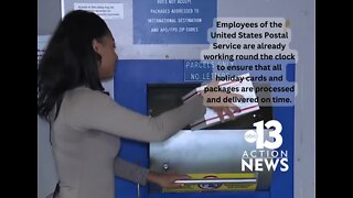 United States Postal Service prepares for holiday shipping